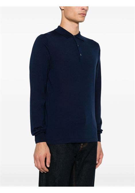 cardigan knit uomo navy COMME DES GARÇONS | FZ-N105-PER2